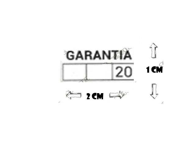 &u+ FAJA DE GARANTIA VOID INVIOLABLE X 64 UNIDADES